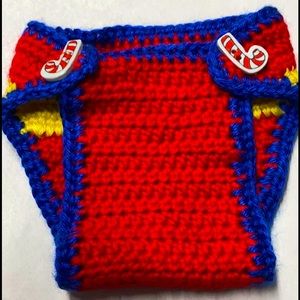 SOLD ✨Crochet Diaper Cover 0-3M✨